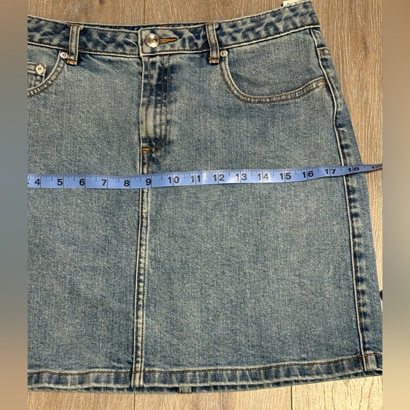 A.P.C. Rue Madame Paris Mini Denim Skirt. Size 36 - Picture 8 of 9